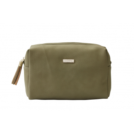 ARGANIA COSMETIC BAG SAGE GREEN