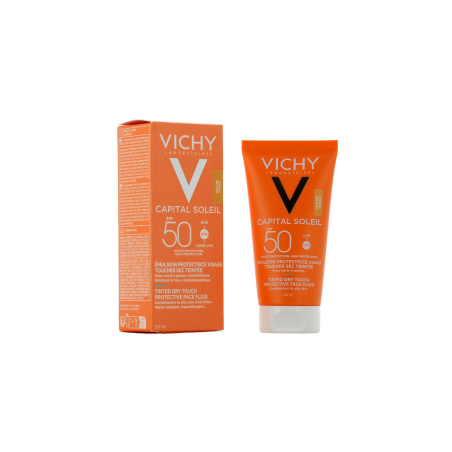 CAPITAL SOLEIL CREME PROTECTOR COM COR FACIAL SPF50