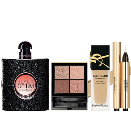 PACK PERFUME BLACK OPIUM EDP COM MAQUILHAGEM DE LUXO