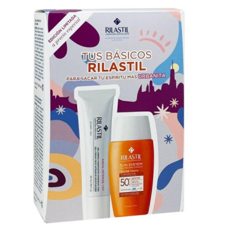 PACK RILASTIL TUS BÁSICOS AQUA INTENSE 72H +SUN SYSTEM WATER TOUCH 50SPF