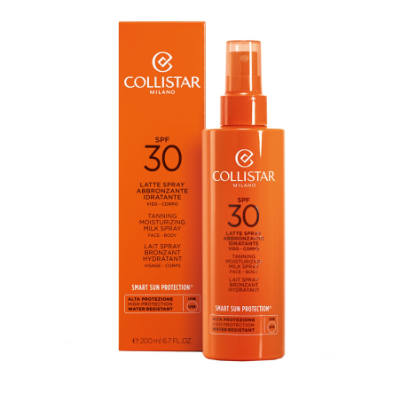 Leite de Bronzeamento em Spray Hidratante Spf30