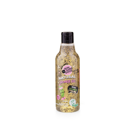 Gel de Duche Natural Orgânico com Pepino e Sementes de Manjericão