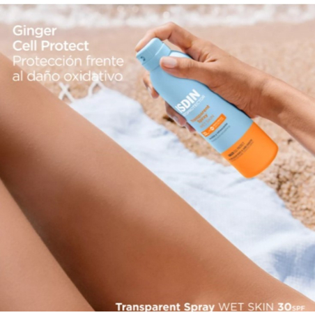 FOTOPROTECTOR TRASNSPARENT SPRAY WET SKIN SPF30