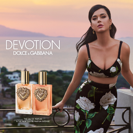 Caixa Devotion Eau de Parfum Intense y Tamanho de Viagem