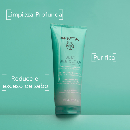 Just Bee Clear Gel de limpeza purificante