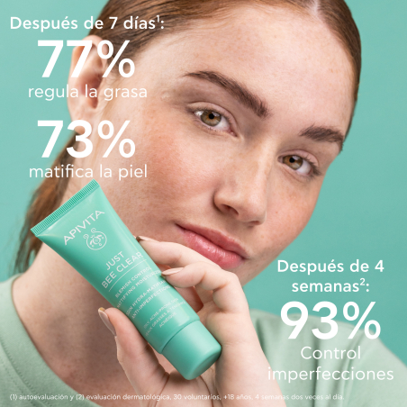 Just Bee Clear Creme Hidratante Matificante Anti-Imperfeições