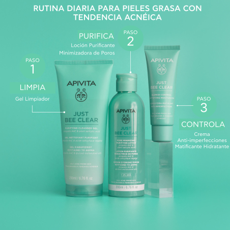 Just Bee Clear Creme Hidratante Matificante Anti-Imperfeições