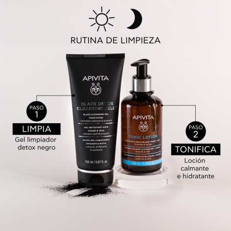 Black Cleansing Gel Rosto e Olhos