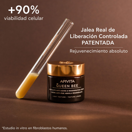 Queen Bee Creme Regenerador Anti-Idade Textura Ligeira Absoluta