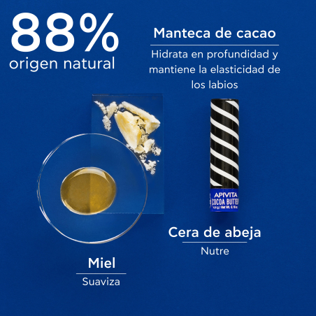 Bálsamo labial Cocoa Butter Spf20 e Mel