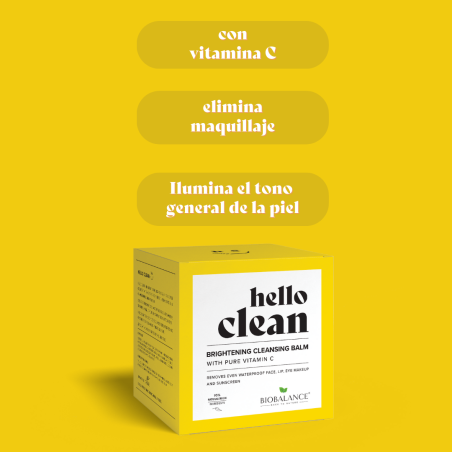 Hello Clean Bálsamo de Limpeza Iluminador com Vitamina C pura