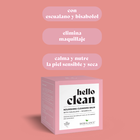 Hello Clean Bálsamo de Limpeza Nutritivo com Esqualano + Bisabolol