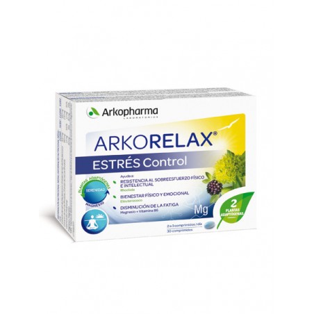 ARKORELAX ESTRÉS CONTROL 30 CÁPSULAS