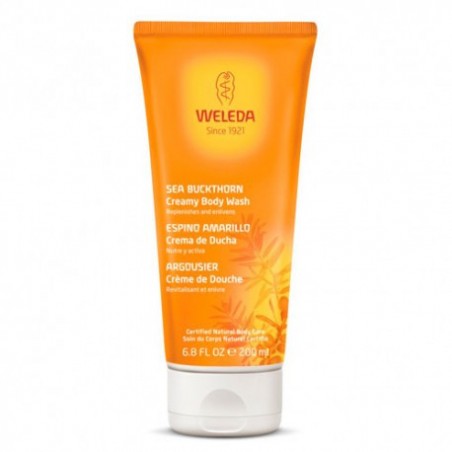 WELEDA CREMA DE DUCHA DE ESPINO AMARILLO 200 ML