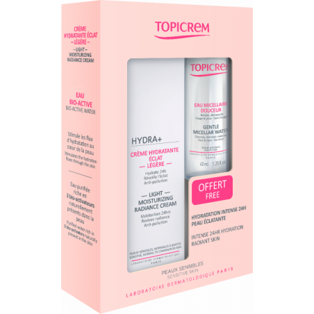 PACK TOPICREM HYDRA+  CREME RADIANCE