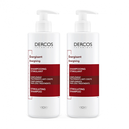 DERCOS DUPLO SHAMPOO ESTIMULANTE 400ML X 2