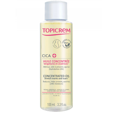 ÓLEO CONCENTRADO CICA +  CICATRIZES E ESTRIAS 100 ML