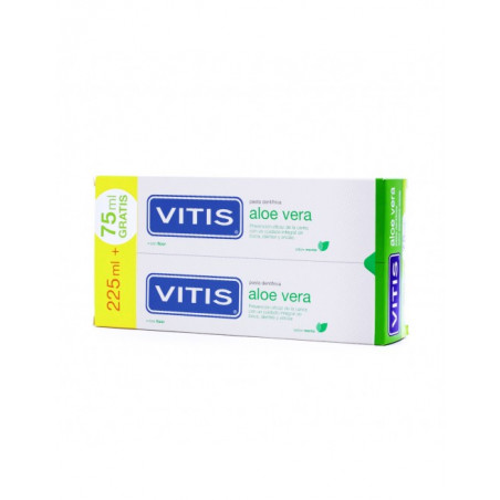 VITIS PACK PASTA DE DENTES ALOE VERA 225ML+75 GRÁTIS