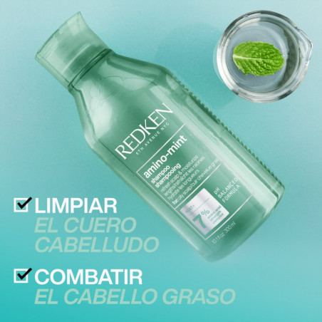 Redken Amino Mint Champô 300ml