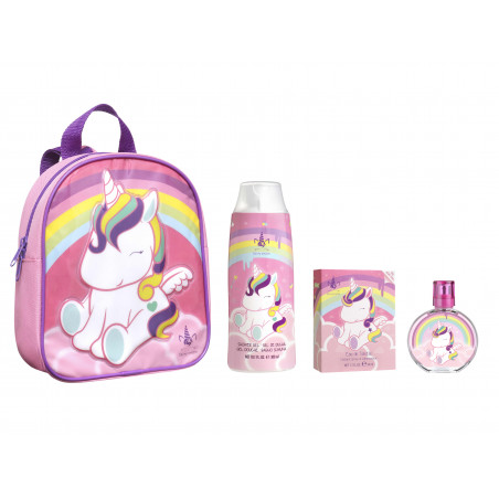 UNICORN MOCHILA EAU DE TOILETTE 50ML +GEL 300 ML