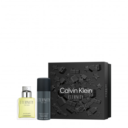 ETERNITY MEN CAIXA EAU DE TOILETTE 100 ML + DESODORIZANTE 150 ML