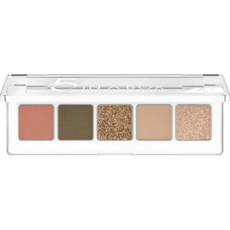 5 In A Box Mini paleta de sombras