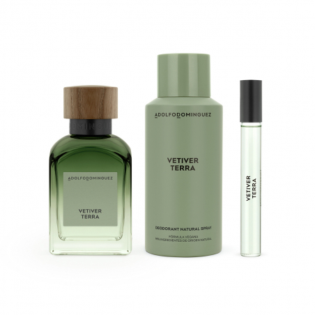 CAIXA VETIVER TERRA EAU DE TOILETTE