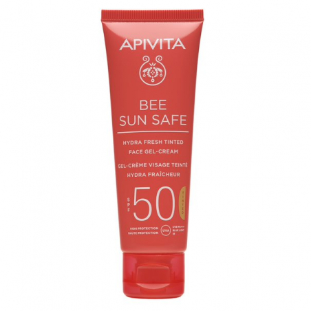 BEE SUN SAFE HYDRA FRESH GEL-CREMA SPF50 CON COLOR 50ML