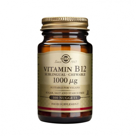 SOLGAR VITAMINA B12 1000 μg